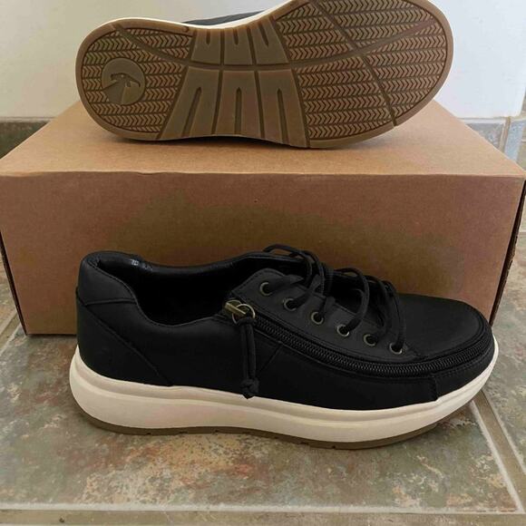 Billy Comfort Lo Zip Around Black Sneaker - Picture 2 of 7